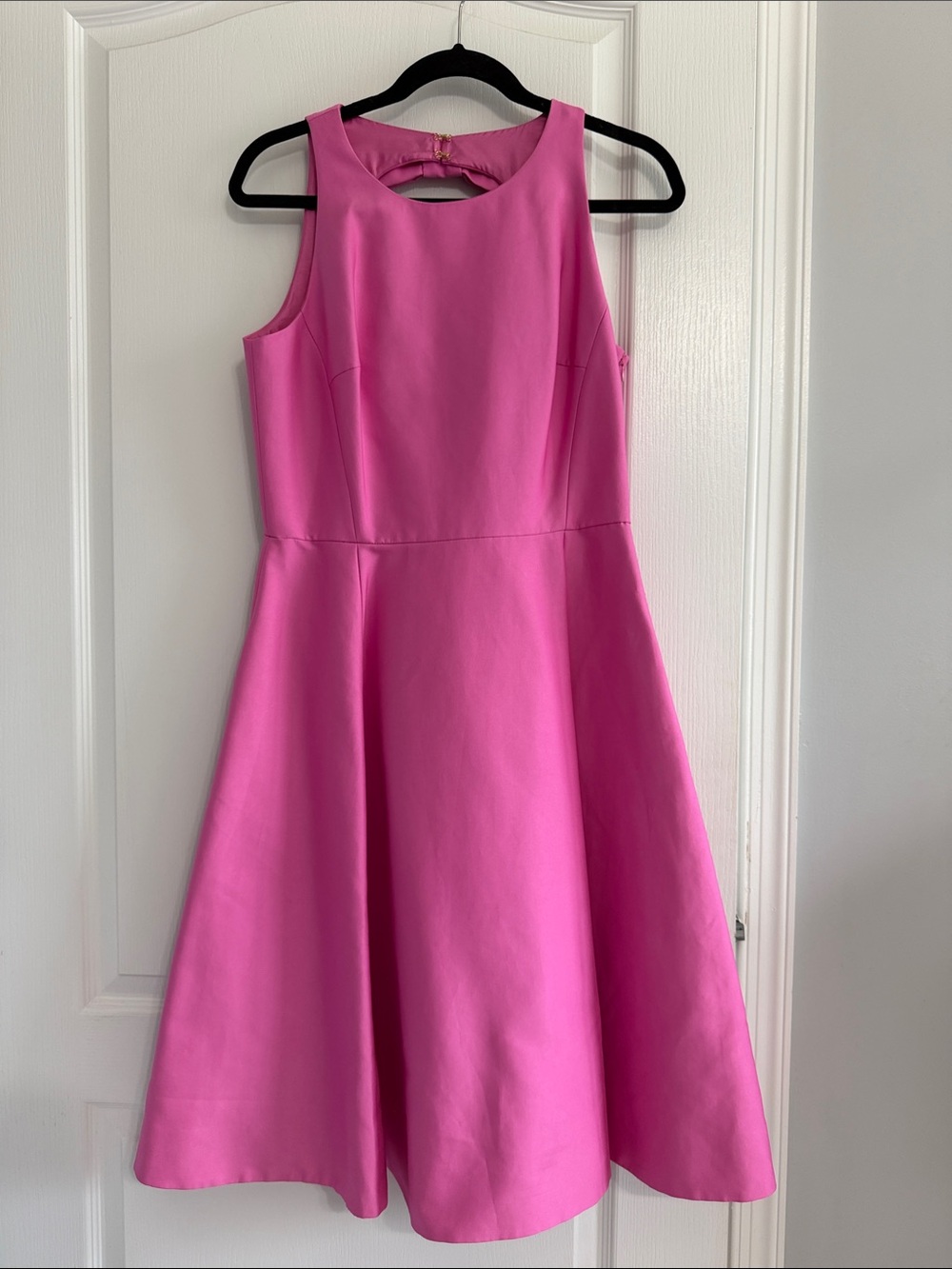 kate spade Bright Pink Sleeveless Fit-and-Flare Dress
